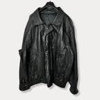 Vintage Canda Genuine Leather Jacket XL - Funkify