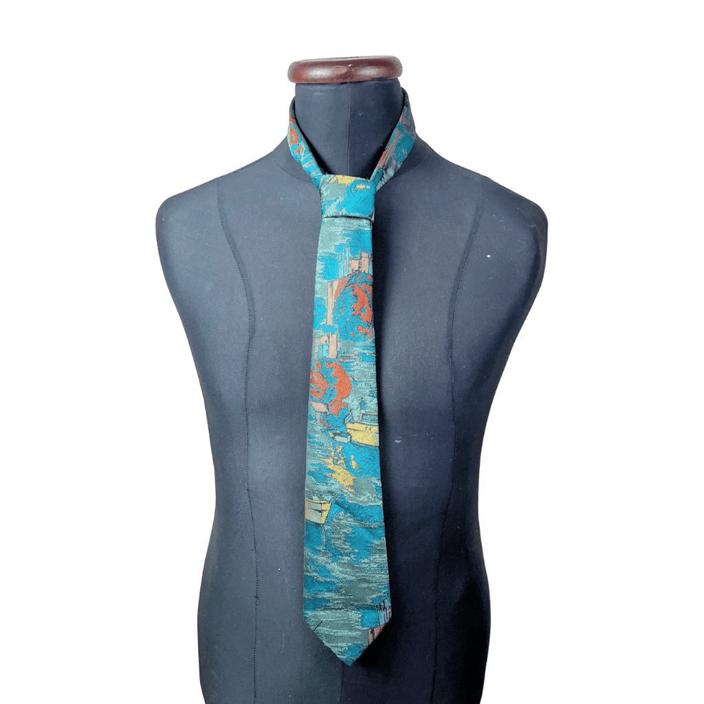 Vintage Canda Patterned Necktie 8.5 cm - Funkify