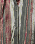 Vintage Canda Striped Blouse - Women's XL - Funkify