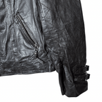 Vintage Caroll Genuine Leather Dark Brown Women's Jacket - Funkify