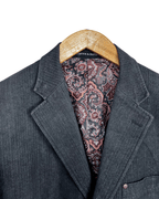 Vintage Carter & Davis Herringbone Cotton Blend Blazer 54 - Funkify