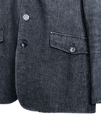 Vintage Carter & Davis Herringbone Cotton Blend Blazer 54 - Funkify