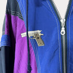 Vintage Cats 2in1 Convertible Jacket & Vest 2XL - Funkify