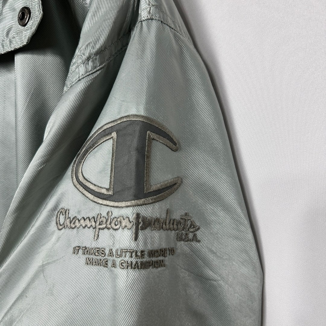 Vintage Champion Fleece Lined Long Jacket L/XL - Funkify
