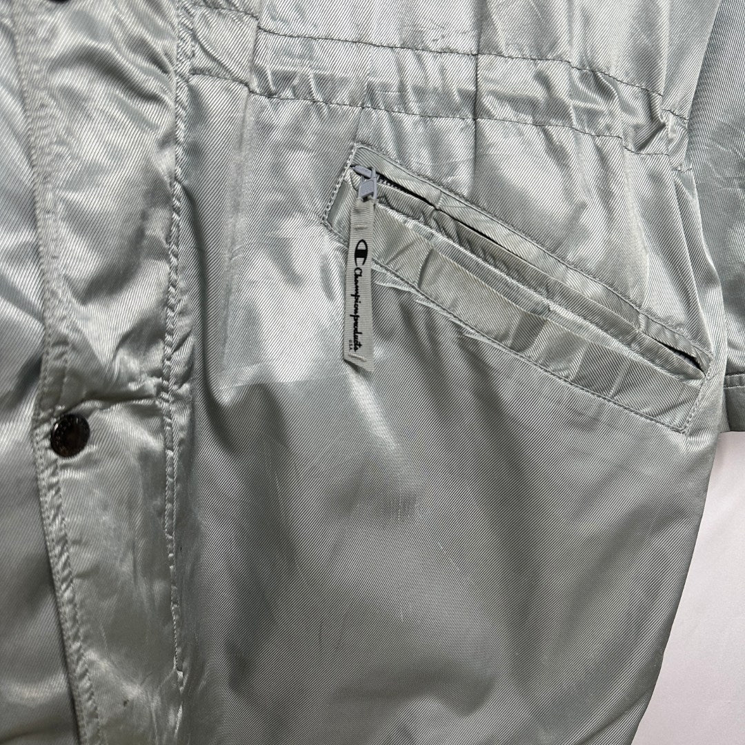 Vintage Champion Fleece Lined Long Jacket L/XL - Funkify