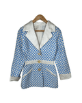 Vintage Checkered Blazer Small - Funkify