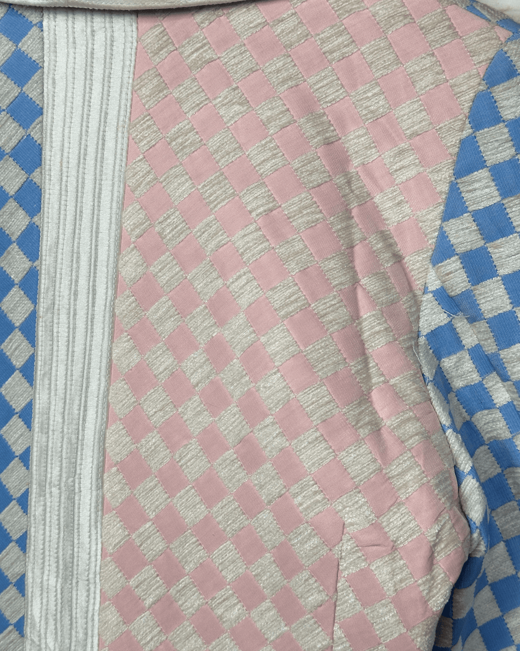 Vintage Checkered Blazer Small - Funkify