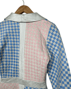 Vintage Checkered Blazer Small - Funkify