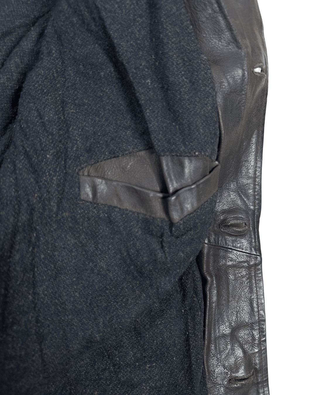 Vintage Chiassai Brown Genuine Leather Jacket - Funkify