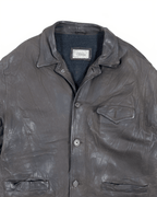 Vintage Chiassai Brown Genuine Leather Jacket - Funkify