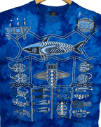 Vintage Chirunga Aboriginal Nawalah Dreaming Embellished T-Shirt XL - Funkify