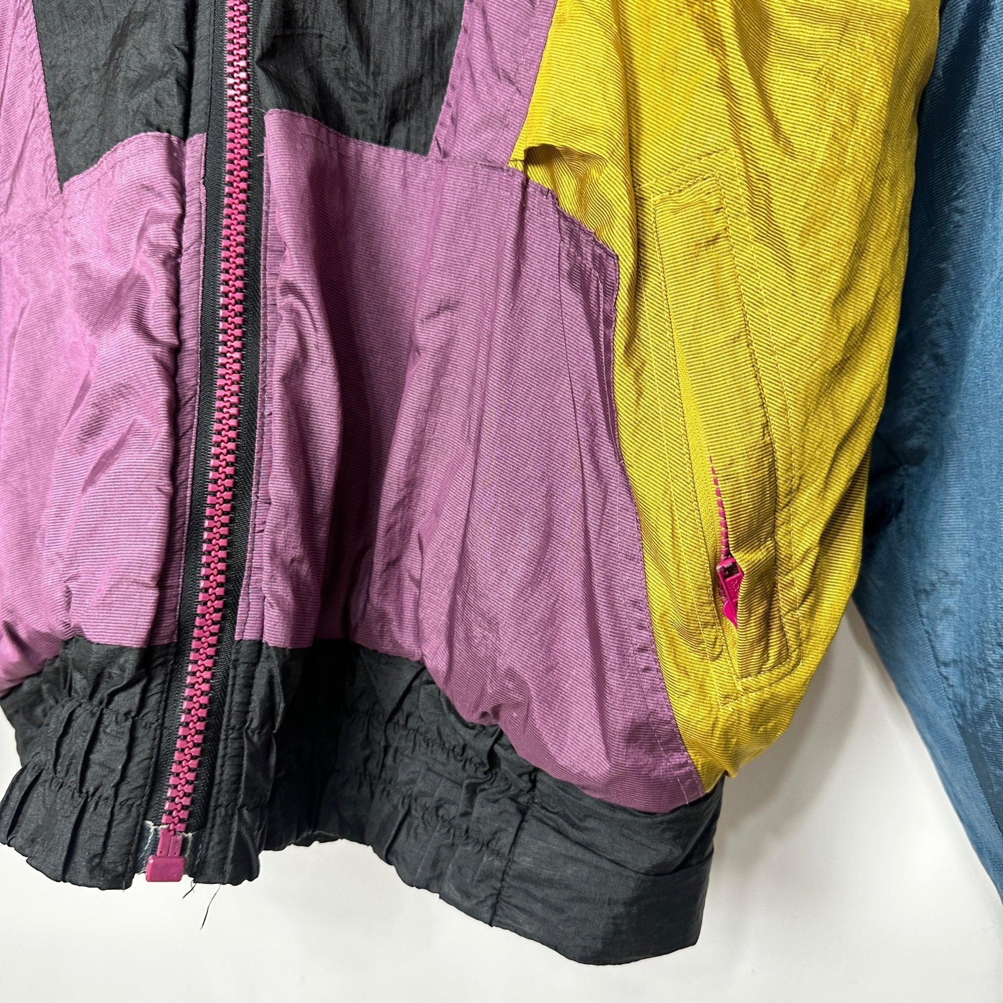 Vintage Colorblock Jacket Large - Funkify