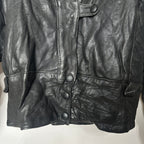 Vintage Convertible 2in 1 Genuine Leather Jacket & Vest - Funkify