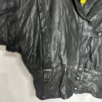 Vintage Convertible 2in 1 Genuine Leather Jacket & Vest - Funkify