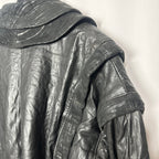 Vintage Convertible 2in 1 Genuine Leather Jacket & Vest - Funkify