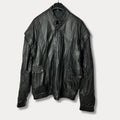 Vintage Convertible 2in1 Genuine Leather Jacket & Vest Large - Funkify