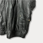 Vintage Convertible 2in1 Genuine Leather Jacket & Vest Large - Funkify