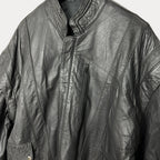 Vintage Convertible 2in1 Genuine Leather Jacket & Vest Large - Funkify