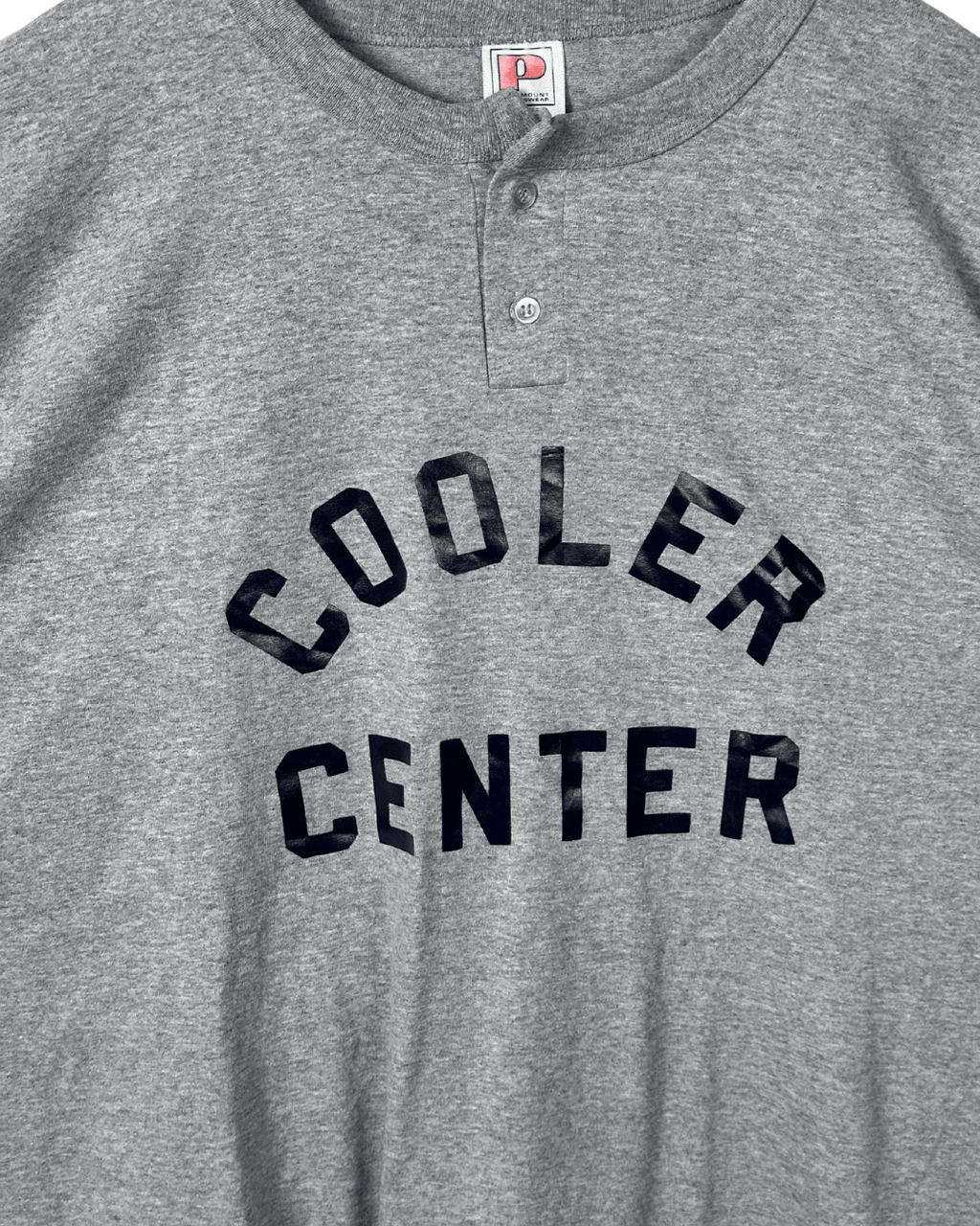 Vintage Cooler Center Henley T-Shirt 3XL - Funkify