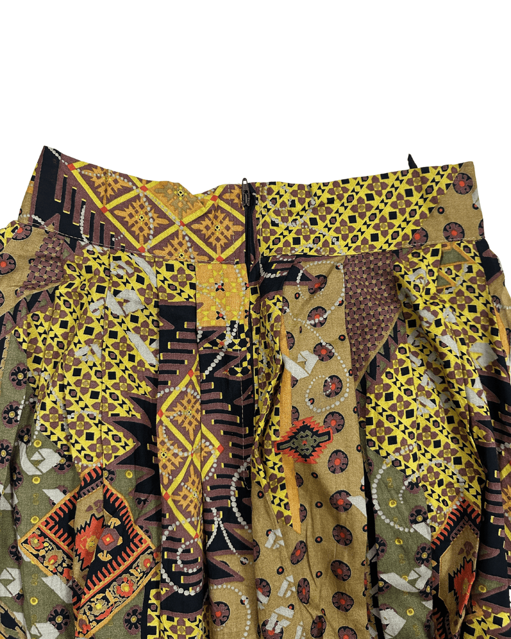 Vintage Creation Lindex Geo Skirt with Pockets - Funkify