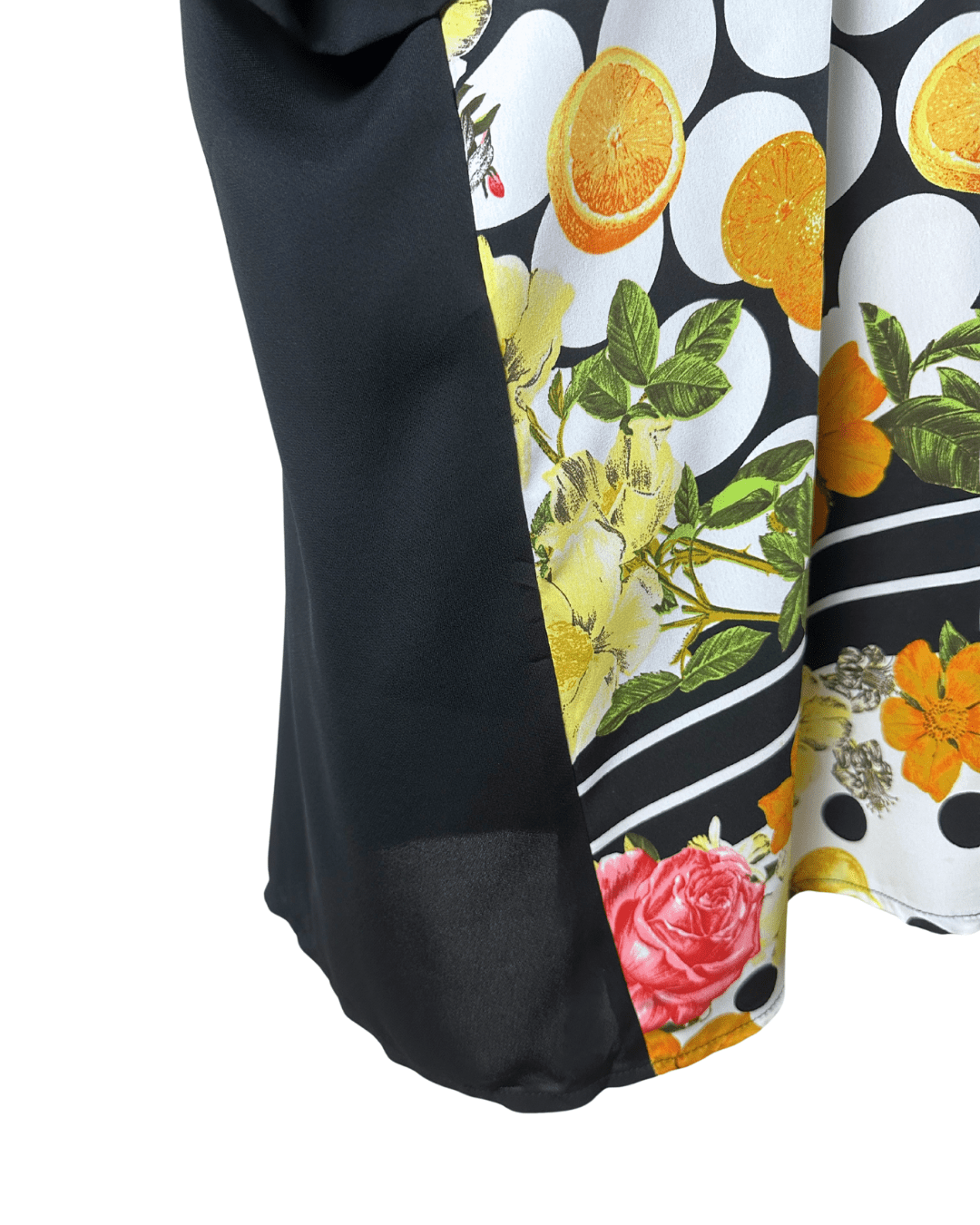 Vintage Creation Paris Lemon Patterned Shirt - Funkify