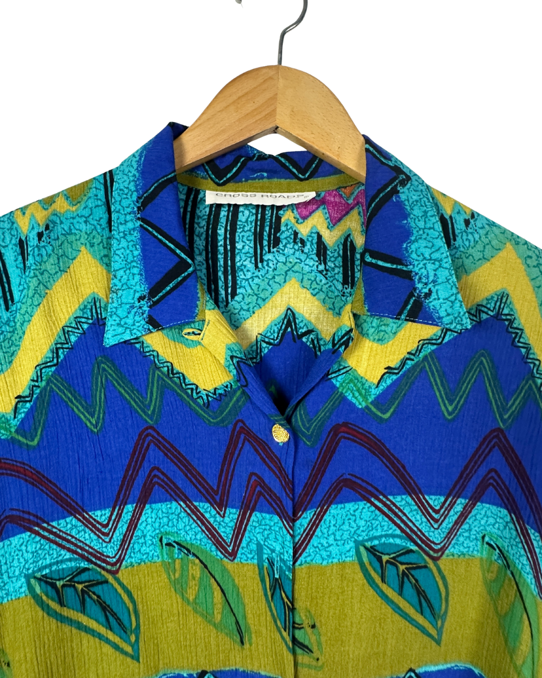 Vintage Cross Roads Multi Color Shirt XL - Funkify