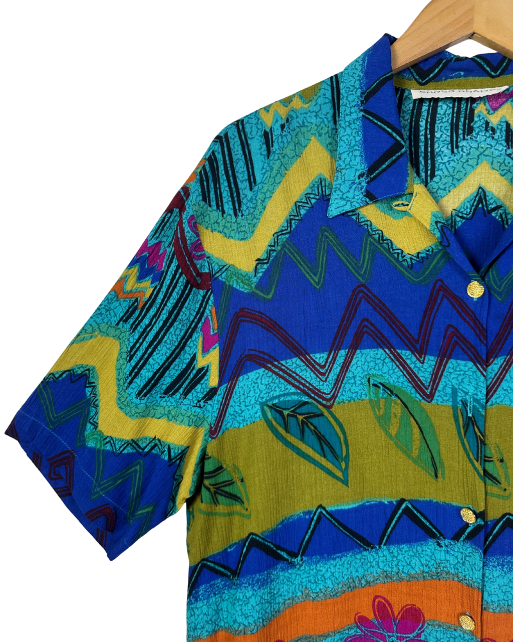 Vintage Cross Roads Multi Color Shirt XL - Funkify