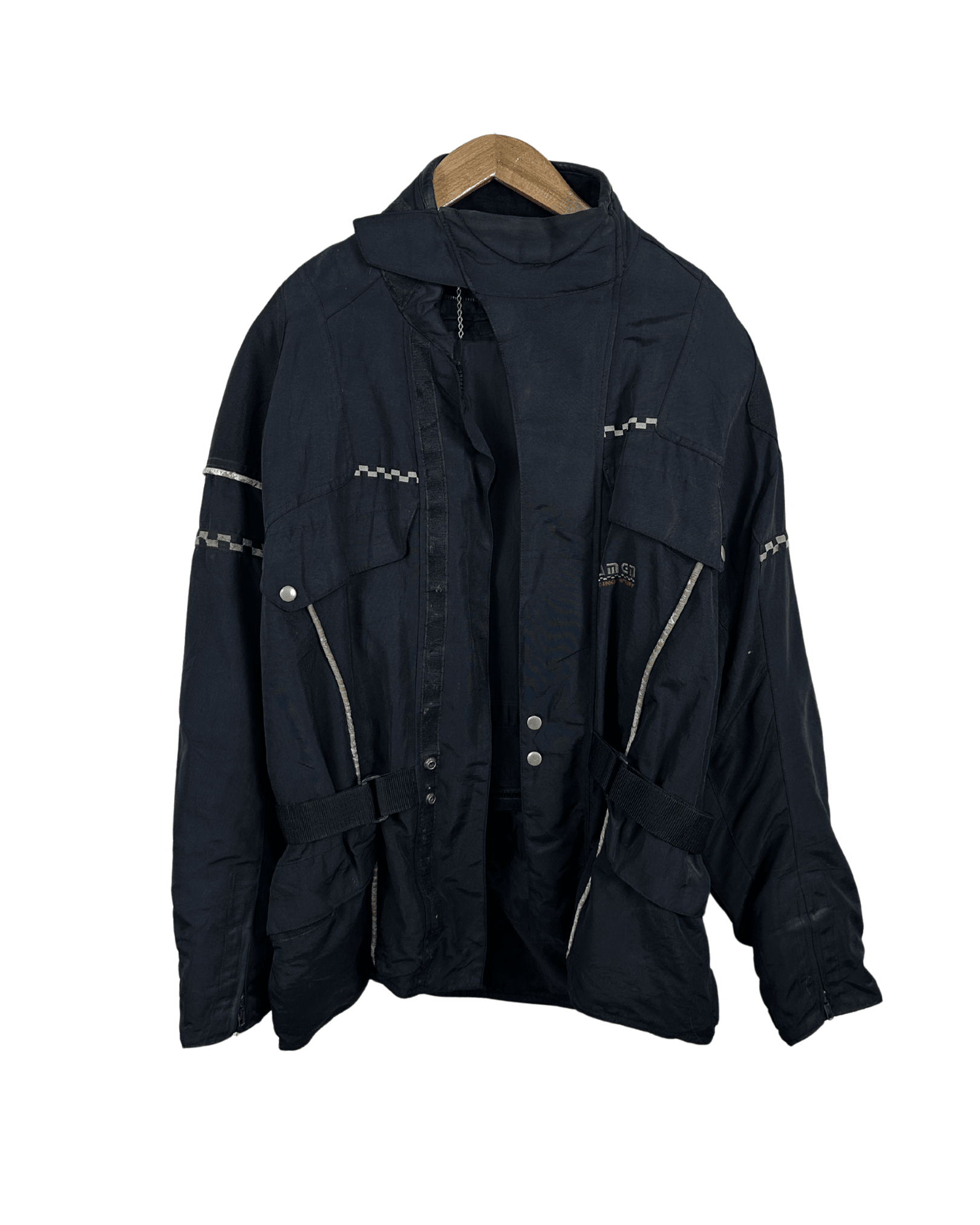 Vintage Damen Motorcycle Jacket XL - Funkify