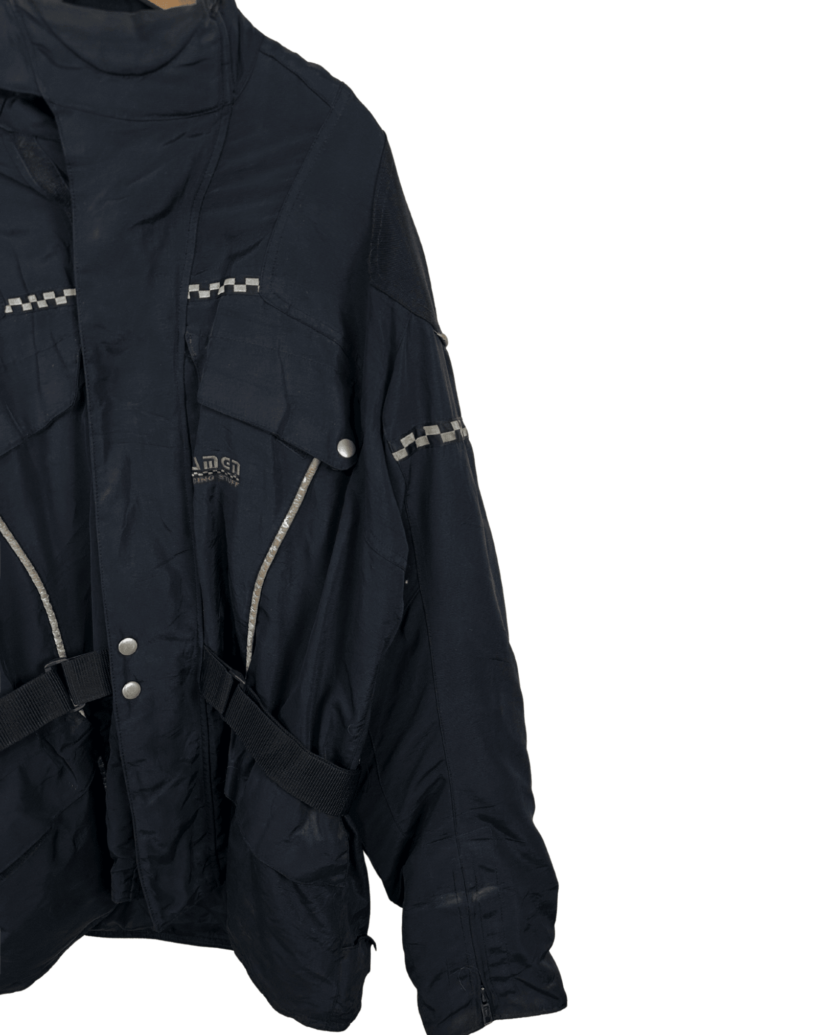Vintage Damen Motorcycle Jacket XL - Funkify