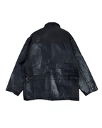 Vintage Dark Brown Genuine Leather Jacket XL - Funkify