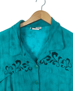 Vintage Dena Lauren Oversized Shirt 2XL - Funkify