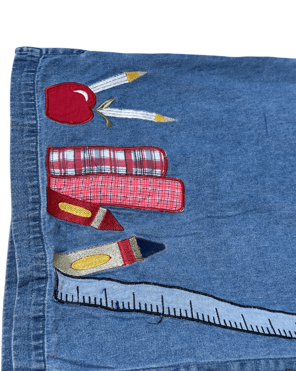 Vintage Denim Shirt with Attached Vest XL - Funkify