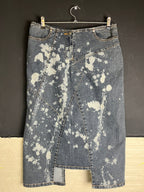 Vintage Denim Skirt - Funkify