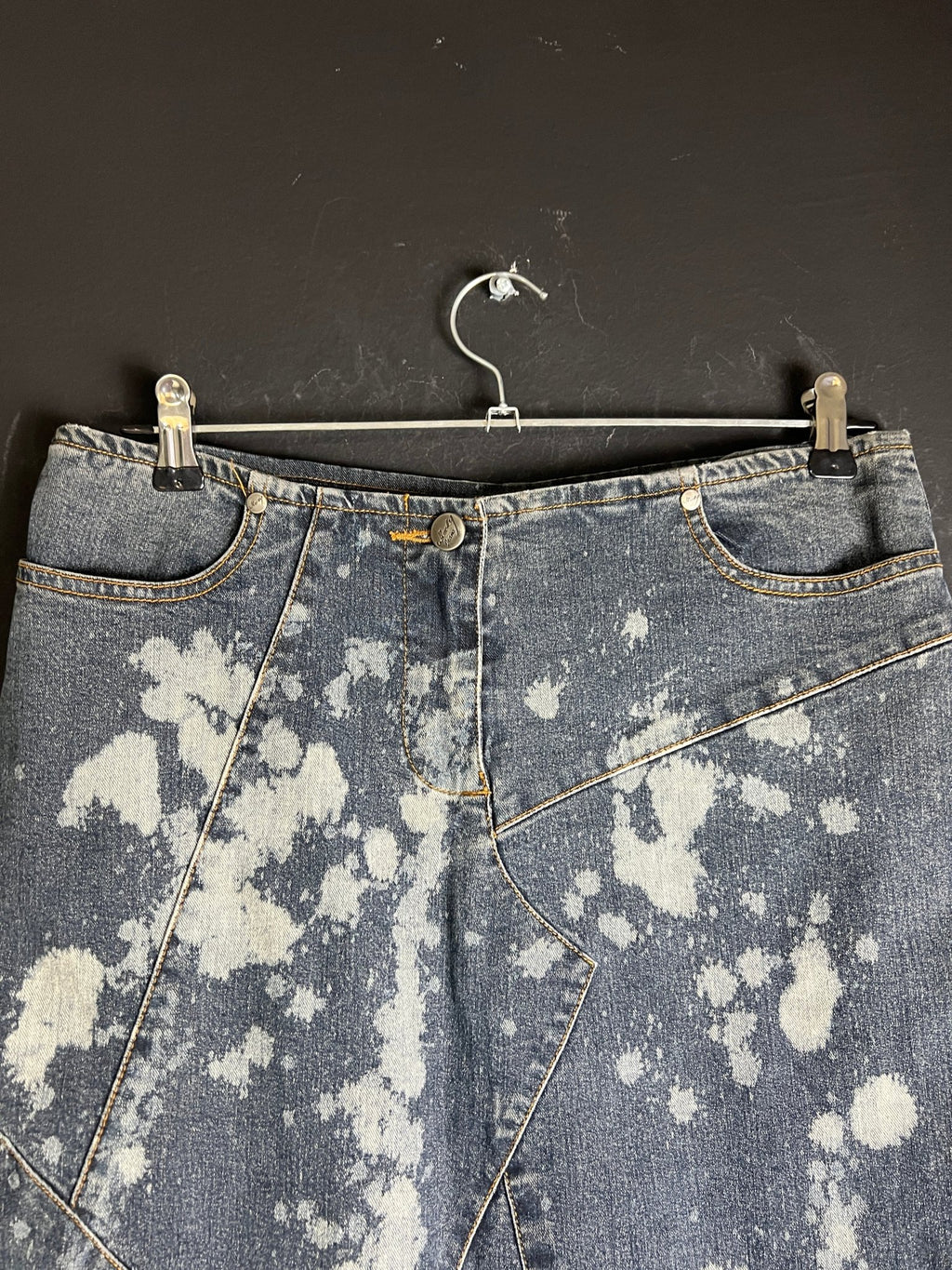 Vintage Denim Skirt - Funkify