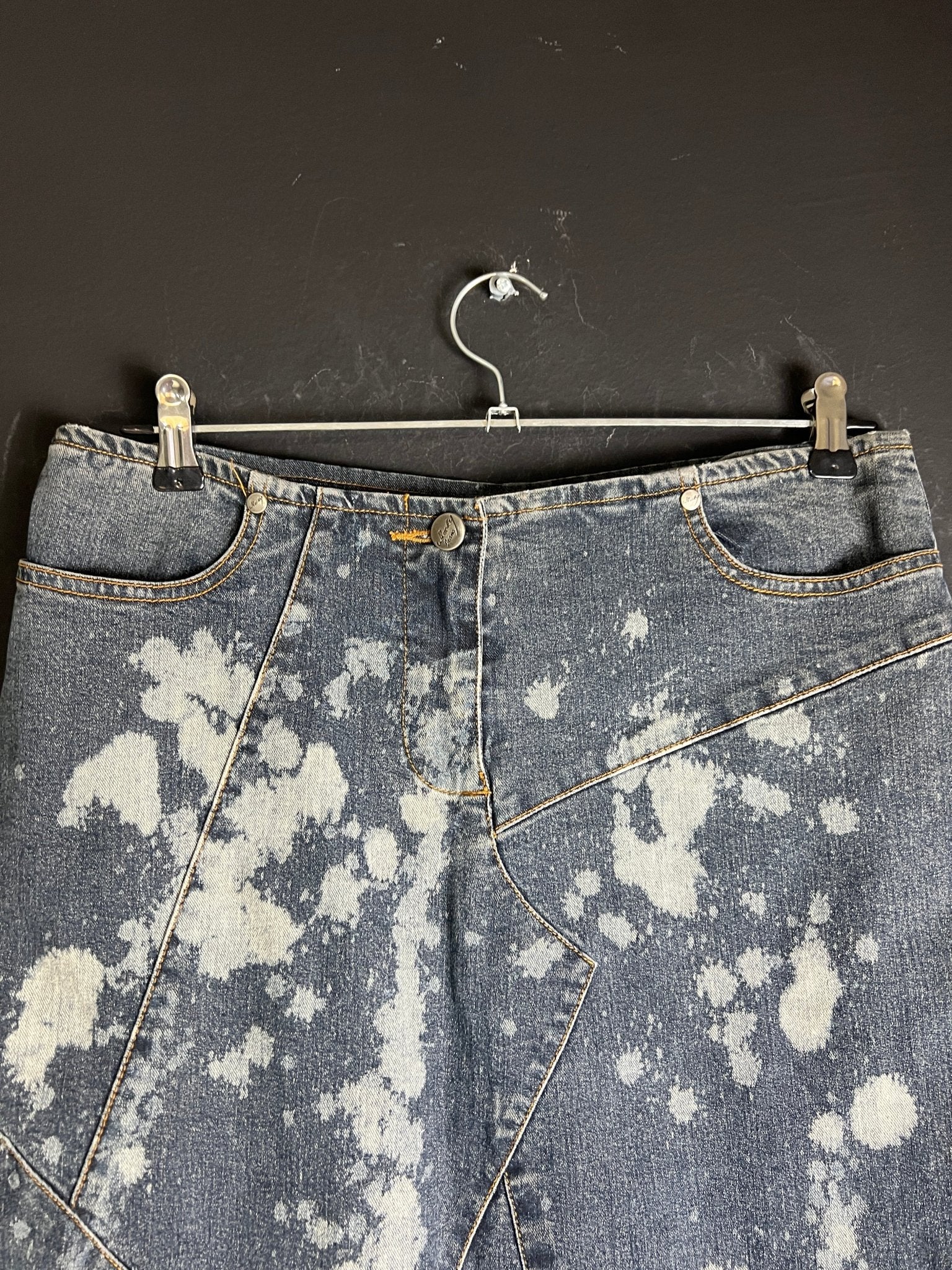 Vintage Denim Skirt - Funkify