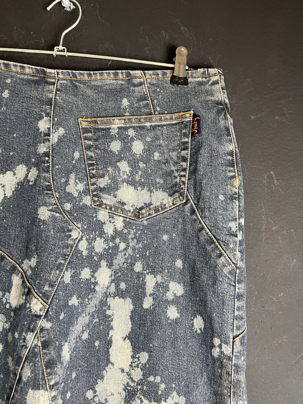 Vintage Denim Skirt - Funkify