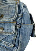 Vintage Diesel Denim Satchel Bag - Funkify