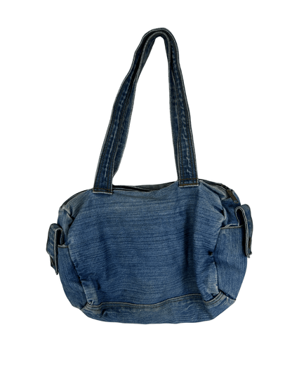 Vintage Diesel Denim Satchel Bag - Funkify