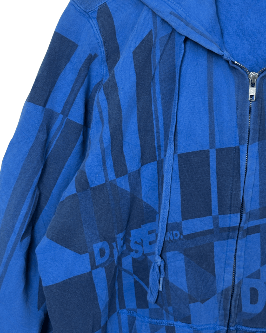 Vintage Diesel Zip - Up Hoodie XL - Funkify