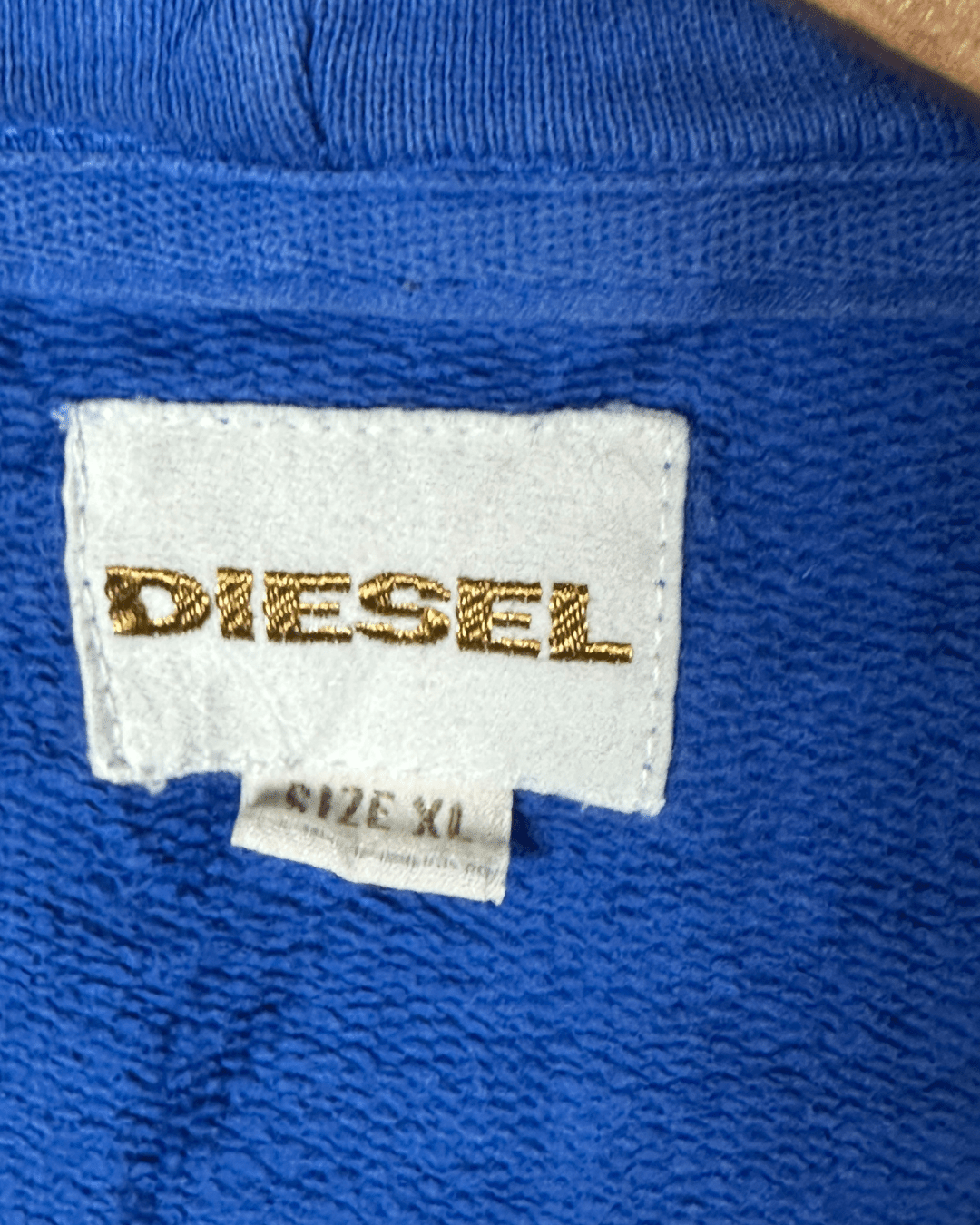 Vintage Diesel Zip - Up Hoodie XL - Funkify