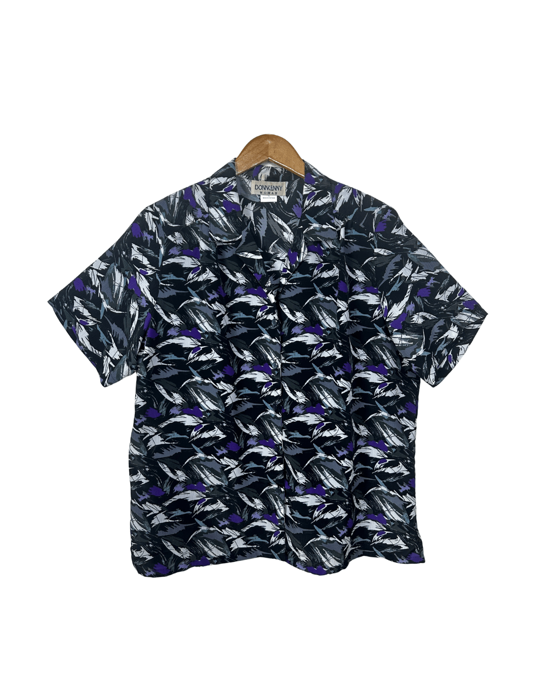 Vintage Donnkenny Women's Shirt - XL - Funkify