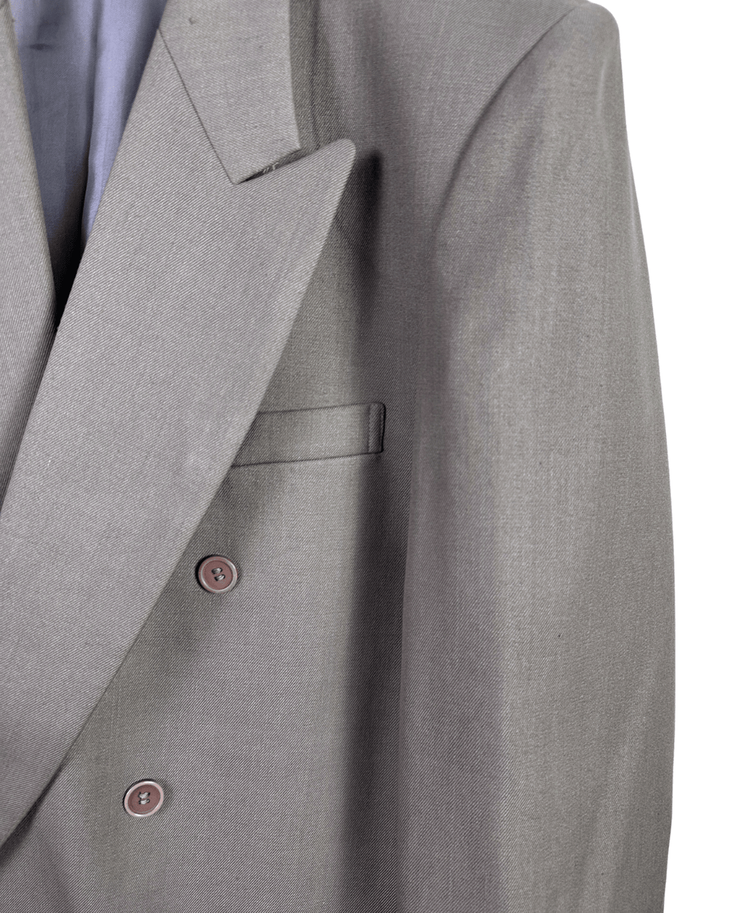 Vintage Double Breasted Full Suit - Large - Funkify