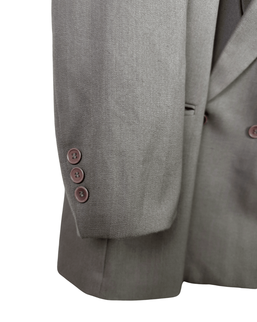 Vintage Double Breasted Full Suit - Large - Funkify