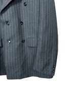 Vintage Double - breasted Wool - Blend Blazer 50 - Funkify