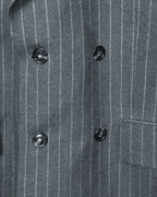 Vintage Double - breasted Wool - Blend Blazer 50 - Funkify