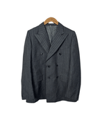 Vintage Double - breasted Wool - Blend Blazer 50 - Funkify