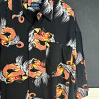Vintage Dragon Pattern Shirt - Funkify