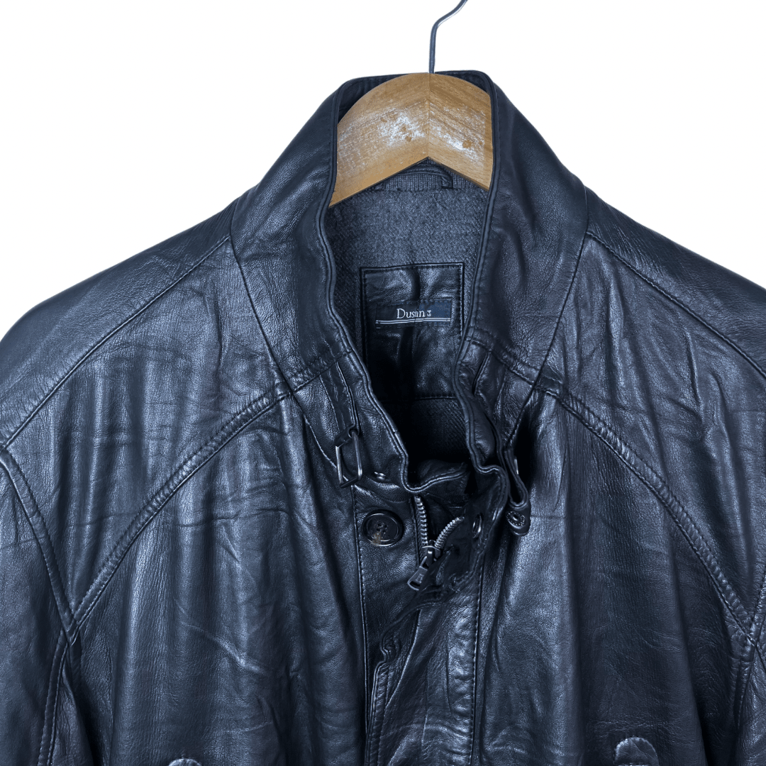 Vintage Dustin Genuine Leather Jacket 2XL - Funkify
