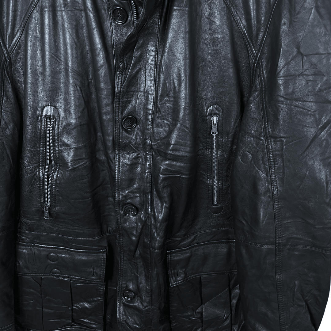 Vintage Dustin Genuine Leather Jacket 2XL - Funkify