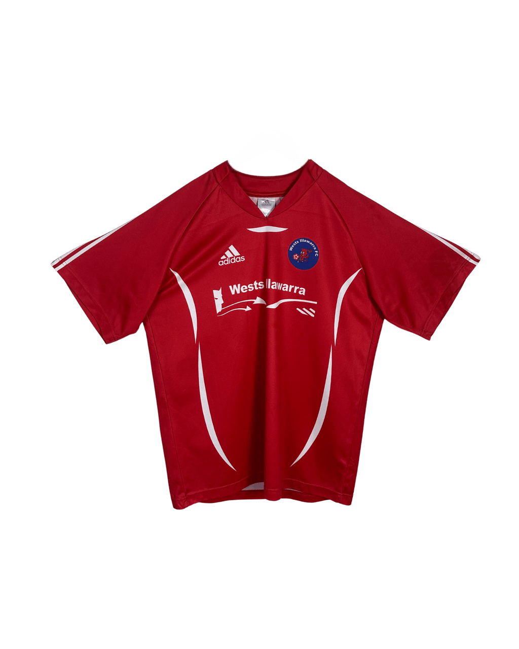 Vintage early 2000s Adidas Wests Illawarra FC soccer jersey